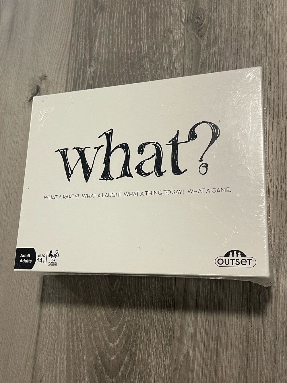 What? Party Game Outset Media Factory Sealed New Who Said What Humurous Funny